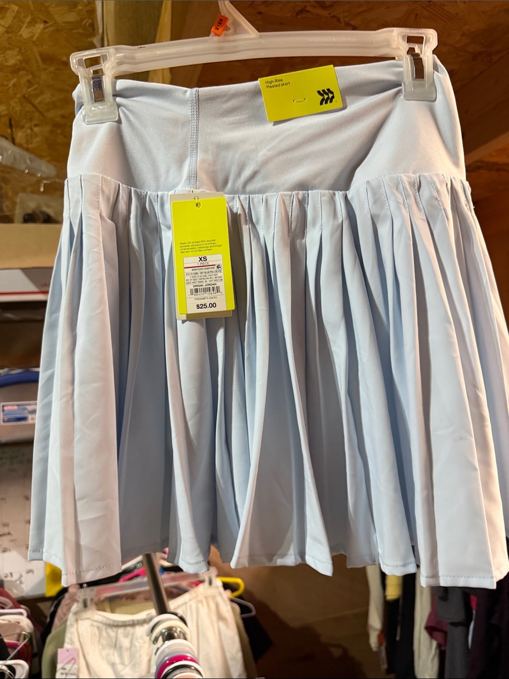 Target Light Blue Pleated Tennis Skort Style